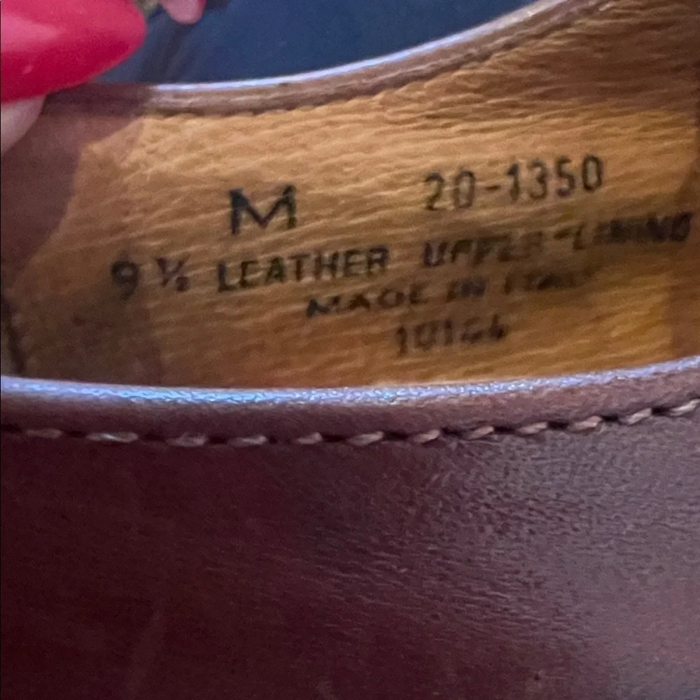 Johnston & Murphy Rich Brown Leather Derbys